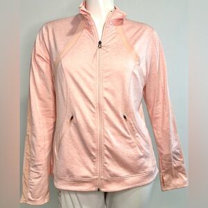 Tangerine Light Pink Active Jacket Size 2X NWOT